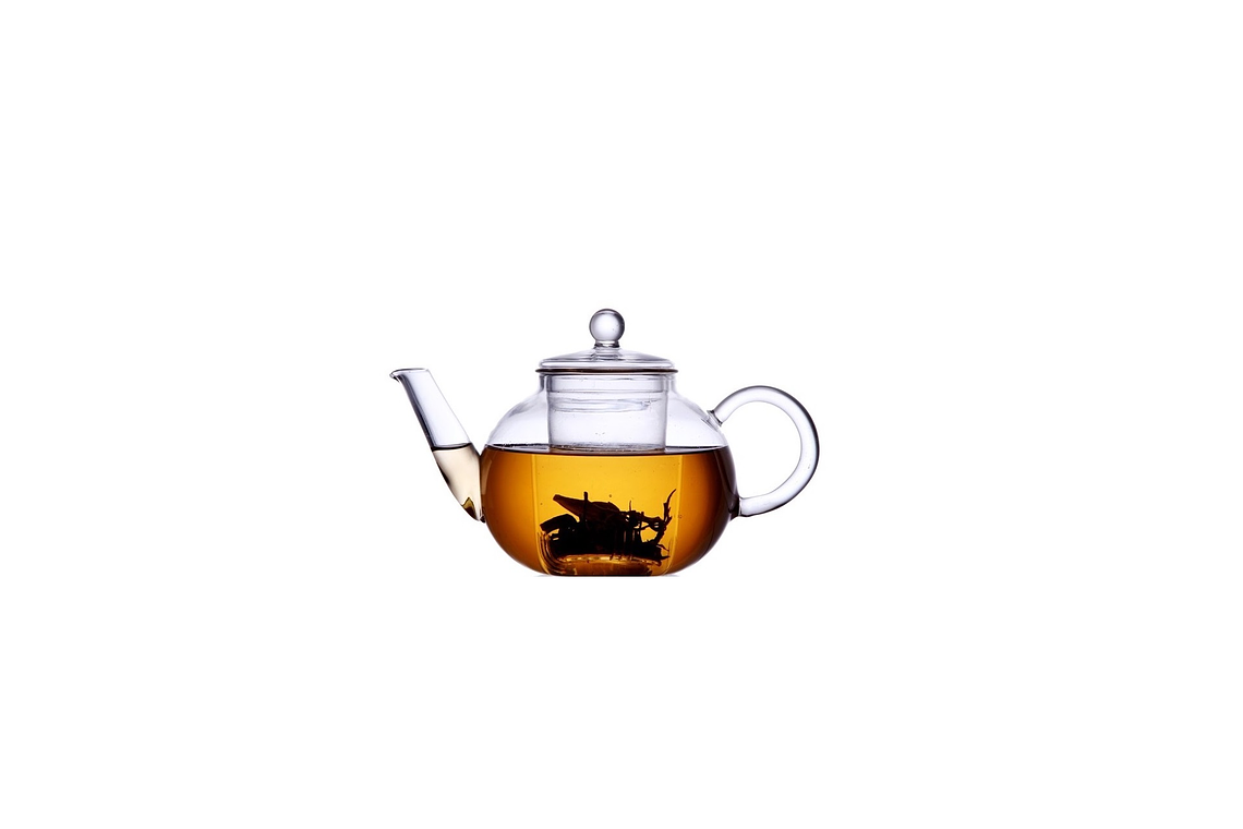 Teteras para té en hojas