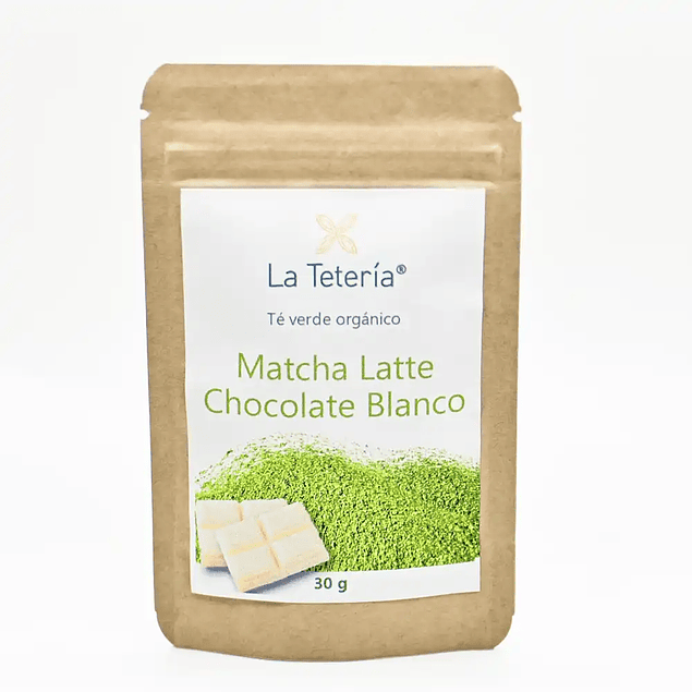Matcha Latte Chocolate Blanco (Sin azúcar)