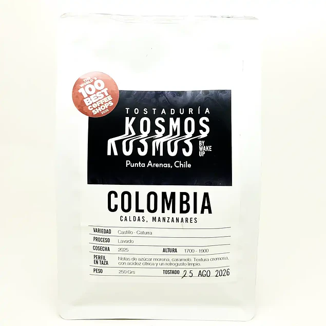 Colombia Caldas, Manzanares, Castillo Caturra 250g  
