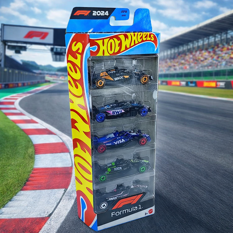 pack autos formula 1 hot wheels 1