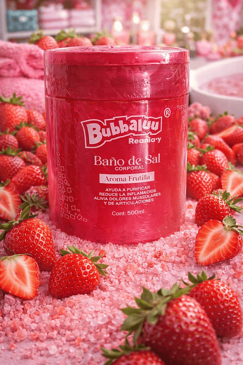 baño de sal corporal 
