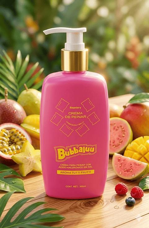 crema de peinar frutilla 