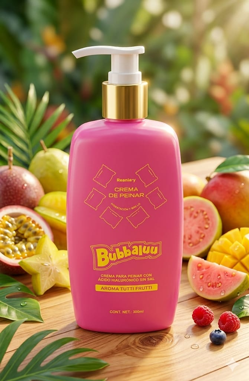 crema de peinar frutilla  1