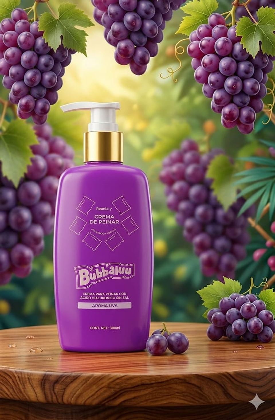 crema para peinar uva  1