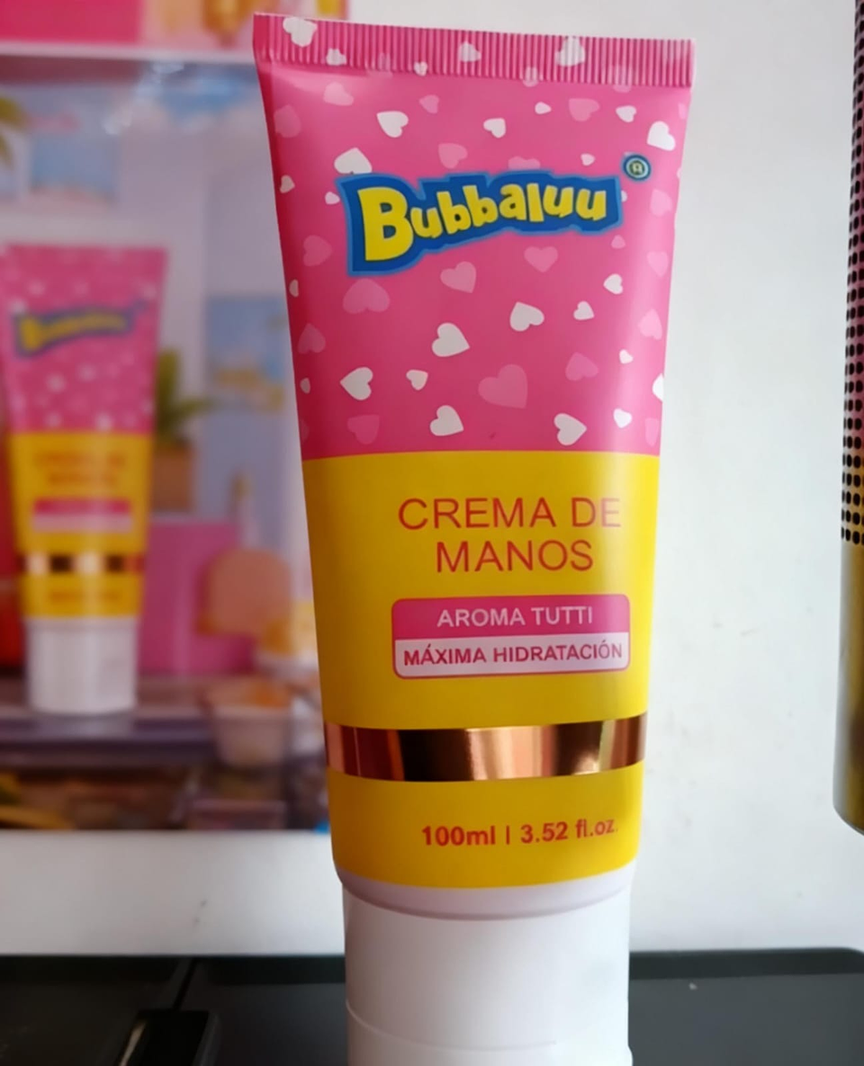 crema de manos tutti frutti  1
