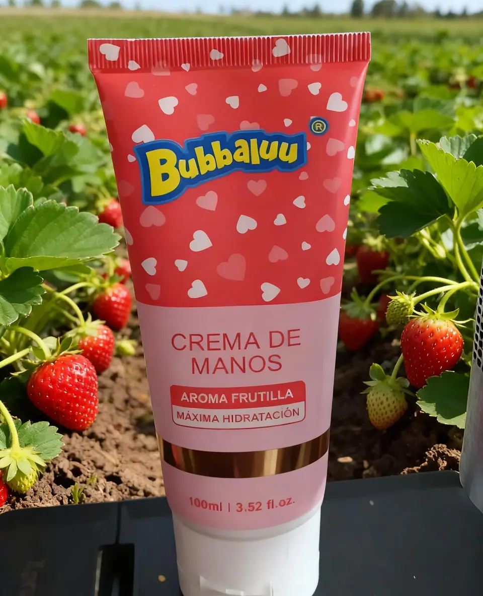 crema de manos frutilla  1