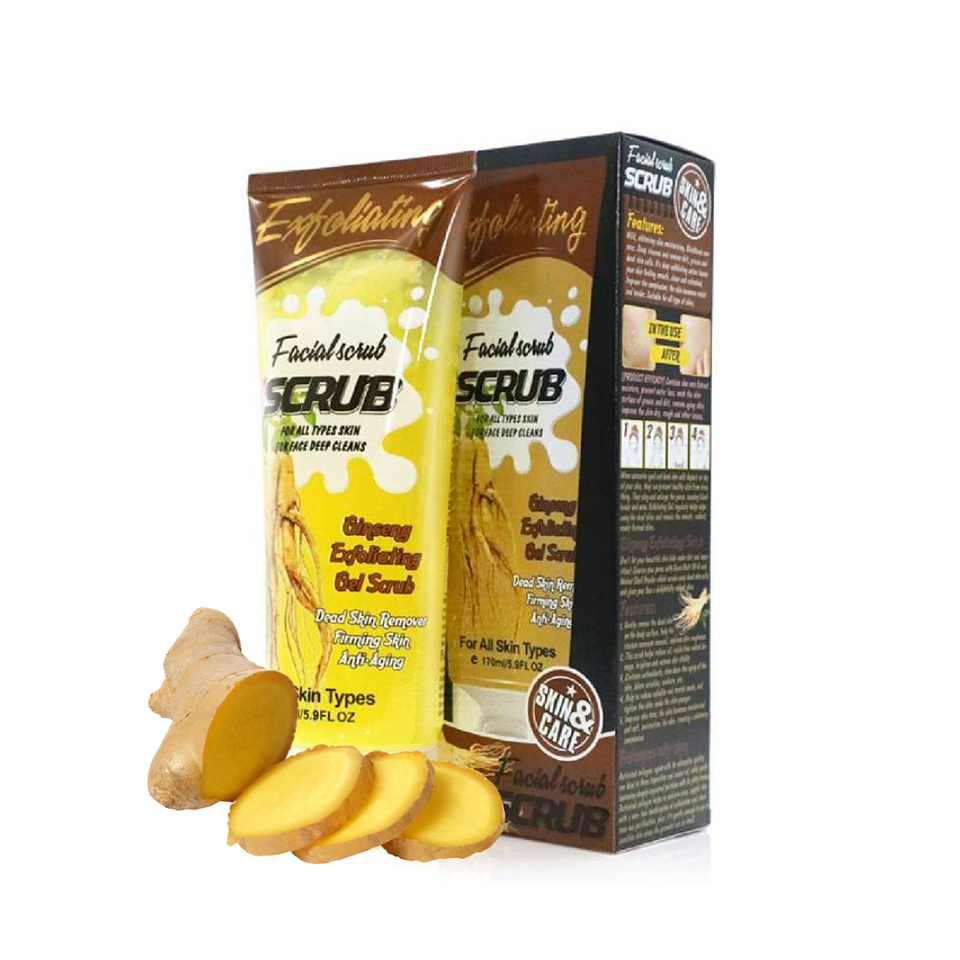 exfoliante facial de jengibre 1