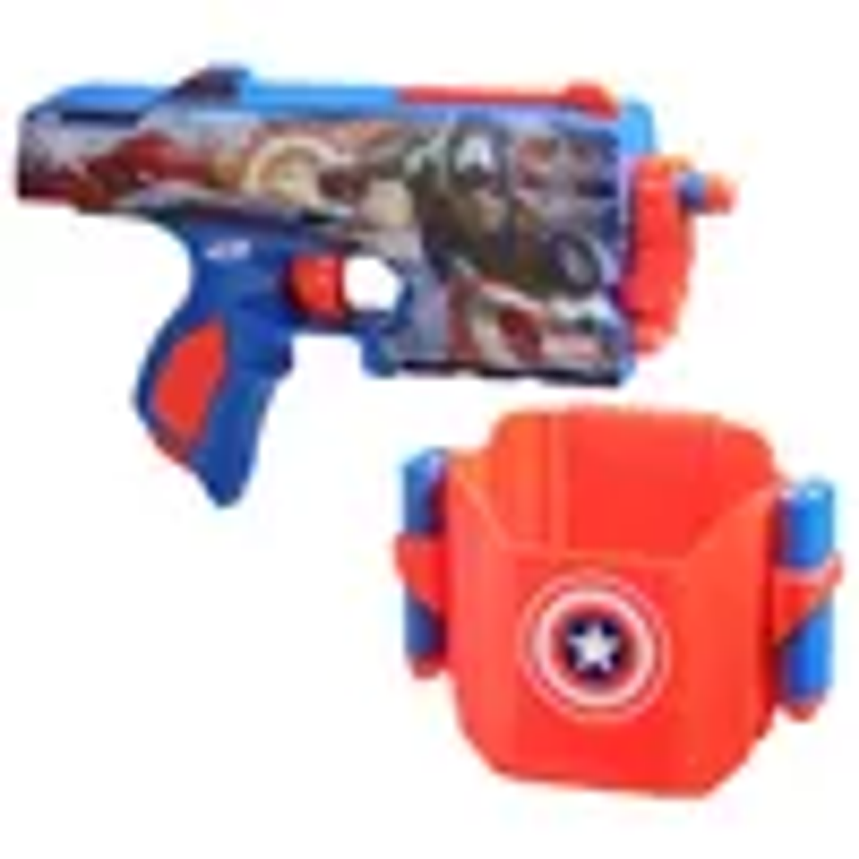 Lanzador Nerf Marvel Capitán América 3