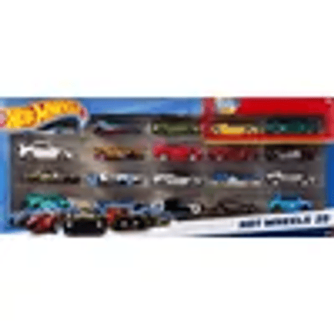 Pack caja con 20 Autos Hot Wheels surtidos