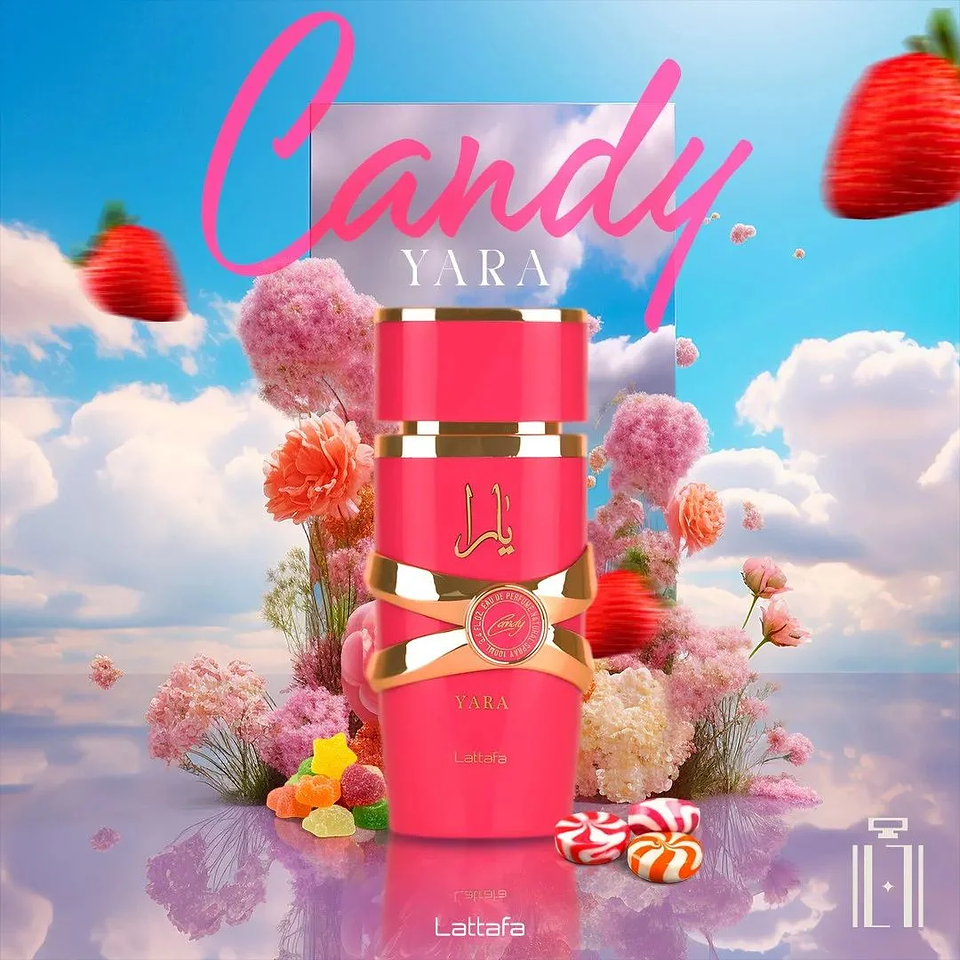 Yara Candy EDP 100 ML - Lattafa - (Inspirado en Sweet Like Candy)  2