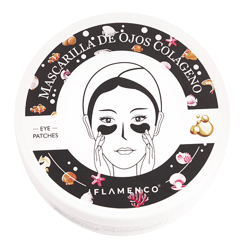 mascarilla de ojos con colágeno 