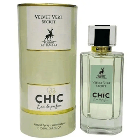 Perfume Velvet Vert Secret Chic de Maison Alhambra