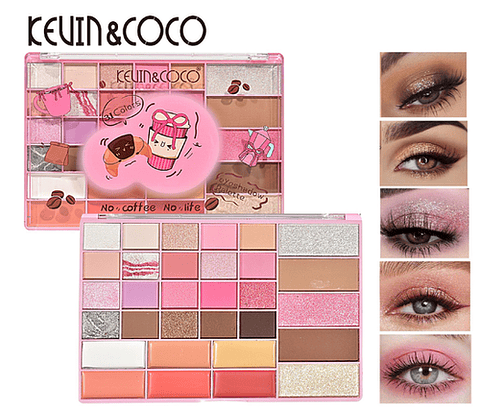 paleta de sombras 31 colores 