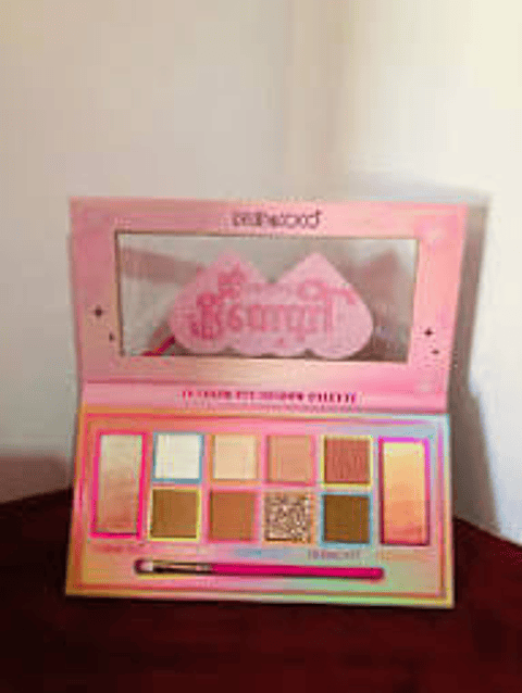 paleta de sombras 10 colores 