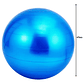 Pelota Ejercicio Balón Pilates YOGA 65 cm con Inflador - Azul y roza - Miniatura 1