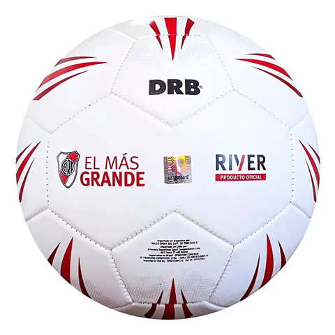 Balón De Fútbol River Plate Drb N°5 Licencia Oficial Original