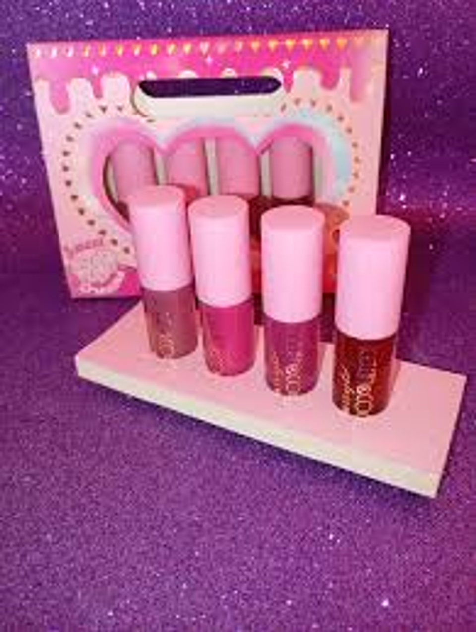 set 4 lip gloss 1