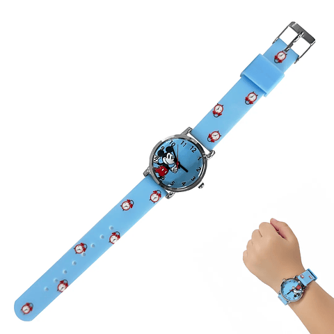 reloj analógico mickey