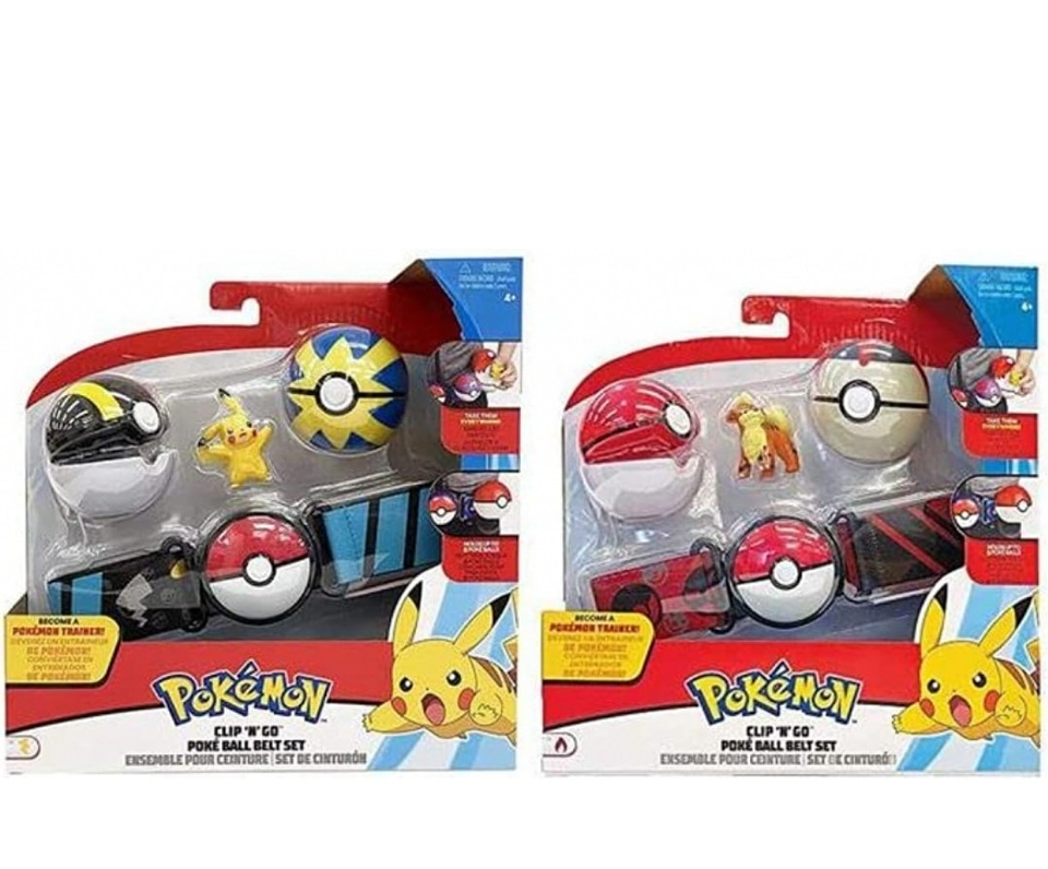 Pokebolas con cinturon 1