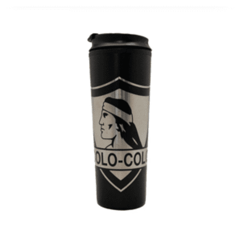 mug metálico colo colo 