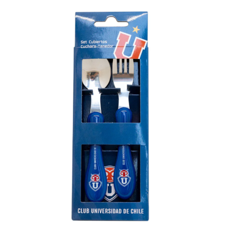 set 2 cubiertos u de chile  1