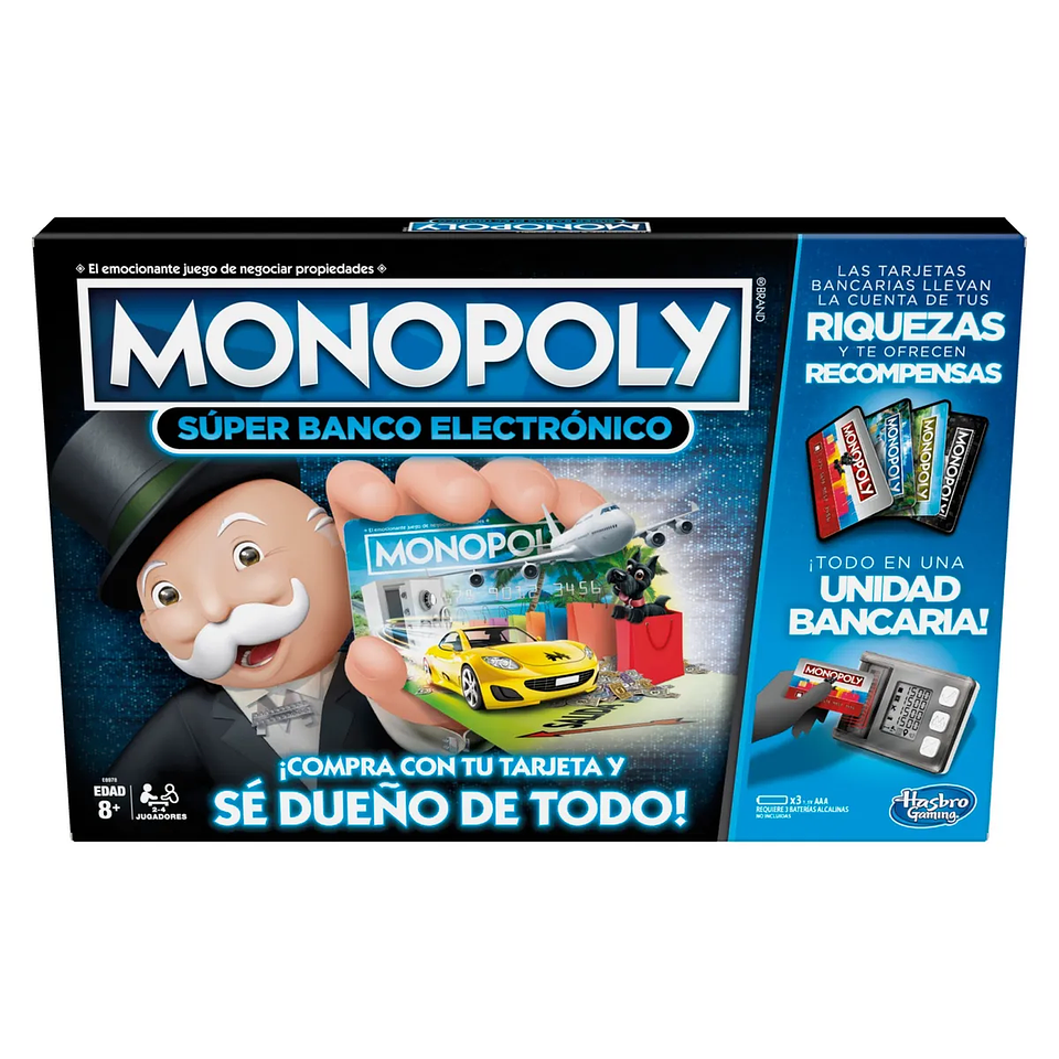 Juego de Mesa Monopoly Súper Banco Electrónico 1