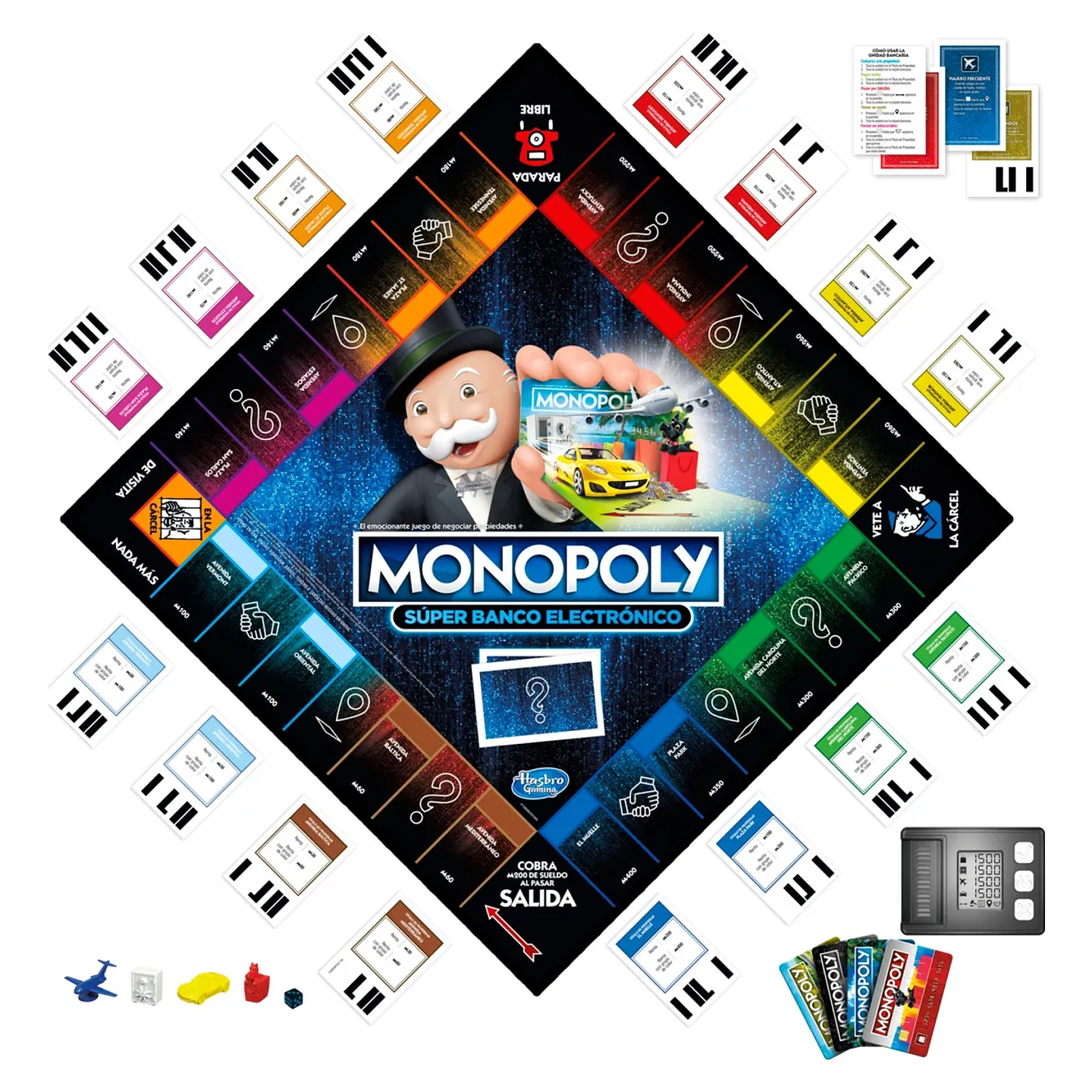 Juego de Mesa Monopoly Súper Banco Electrónico 2