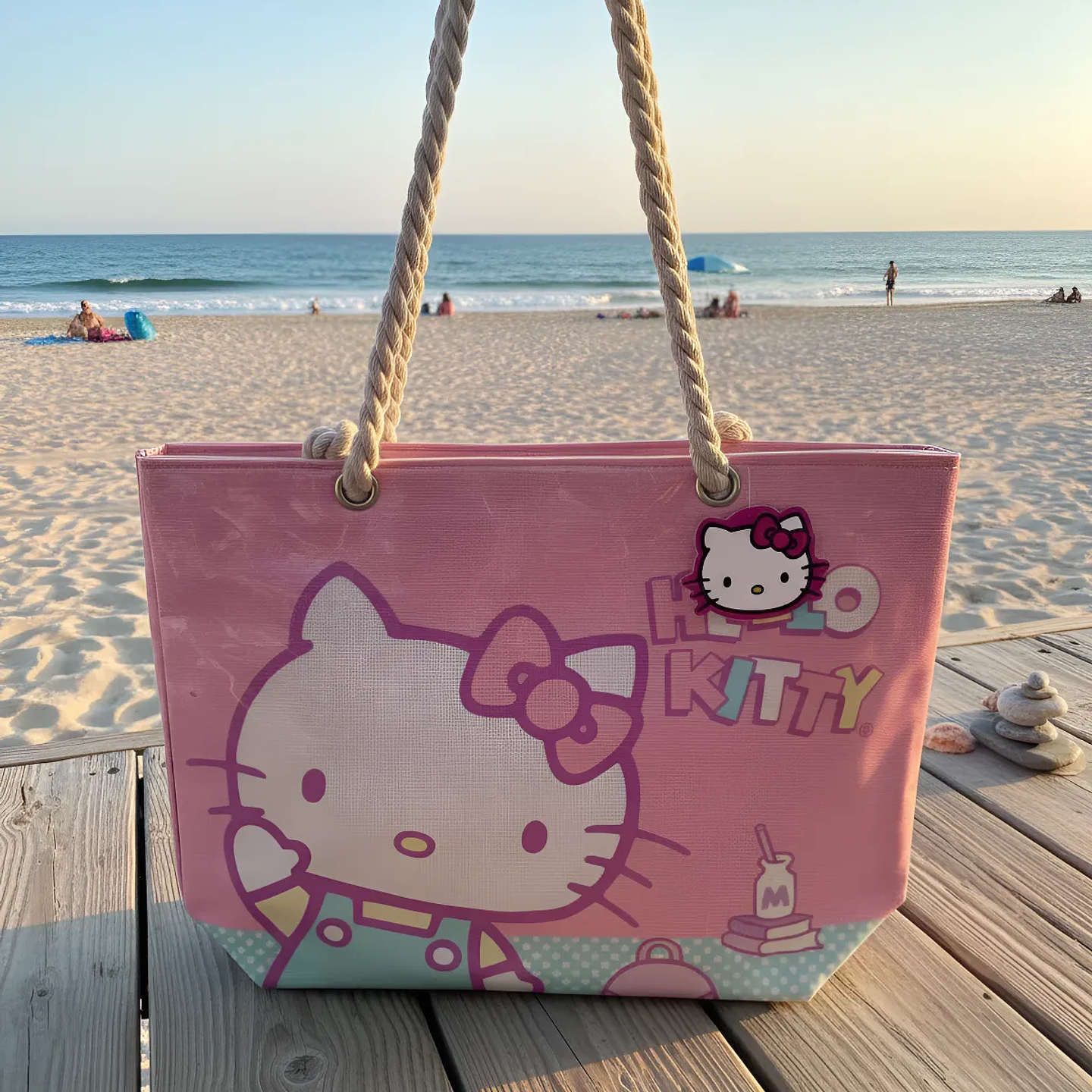 bolso de playa hello kitty 1