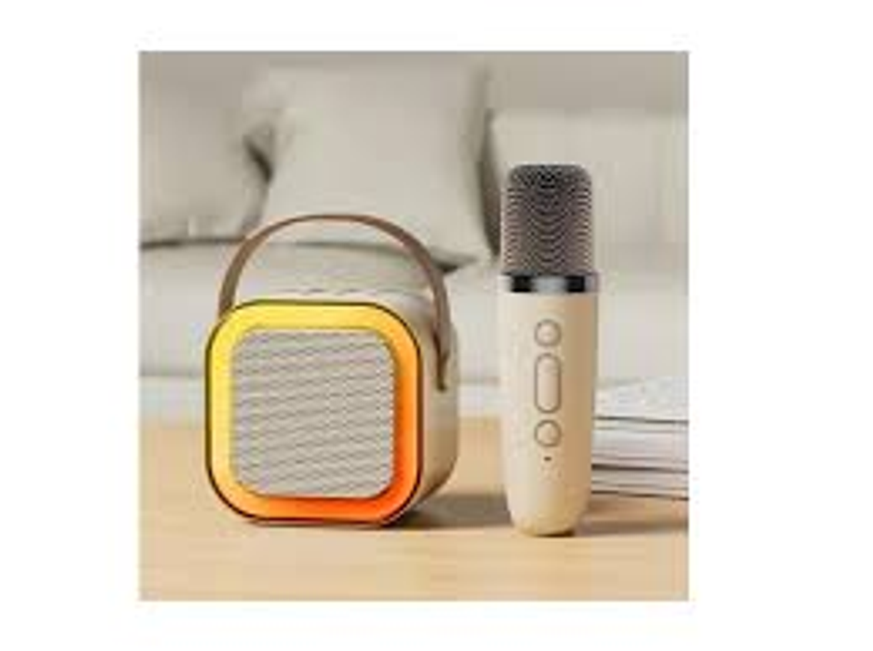 parlante con micrófono  2