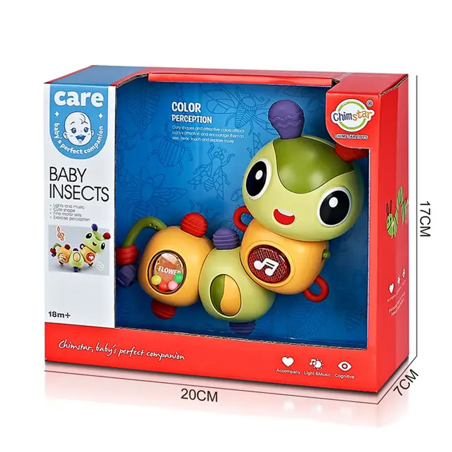 Juguete cognitivo para bebes Baby Insects 1