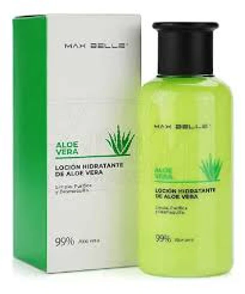 loción hidratante de aloe vera 