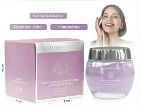 mascarilla cristalina desintoxicante limpiadora de perilla