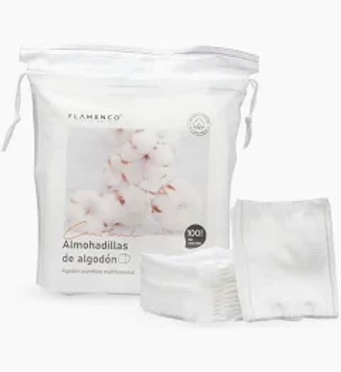 almohadillas de algodón 