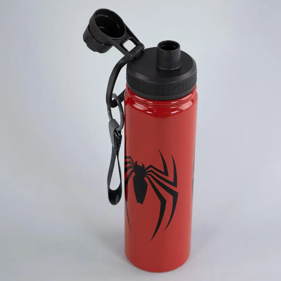 botella metalica spiderman  1