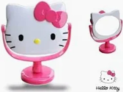 espejo de escritorio hello kitty    