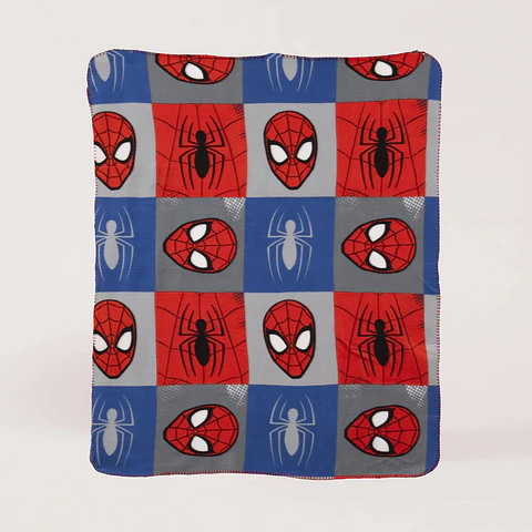 manta de polar spiderman 