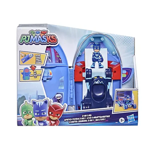 Set Pj Masks Cuartel General 2 En 1 Connor