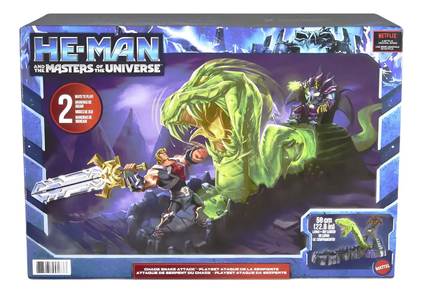 He Man Ataque De La Serpiente Master Of The Universe 1
