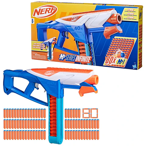 pistola nerf series infinite