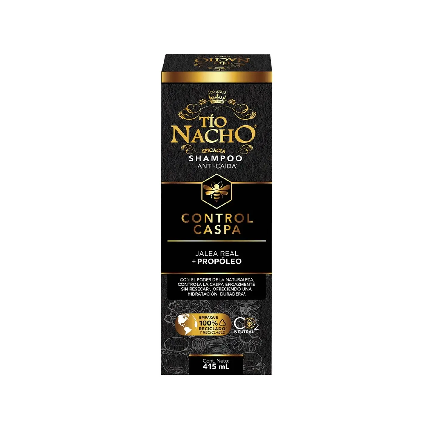 Shampoo Tío Nacho Control Caspa 415 ml 1