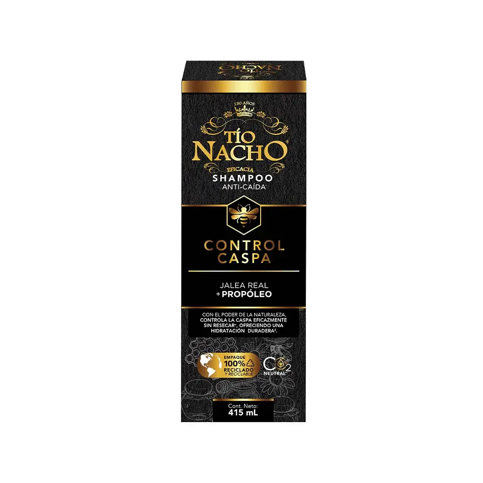 Shampoo Tío Nacho Control Caspa 415 ml 1