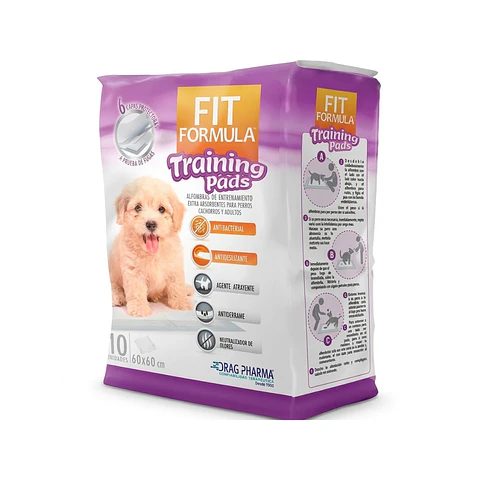 Sabanillas de Entrenamiento 10 unidades 60x60 - Fit Fórmula-