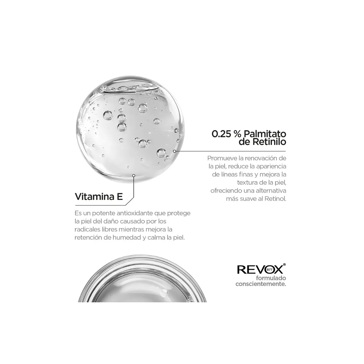 Revox Retinol en Escualano Sin H2O - Free Solution Age Control 30 Ml 5