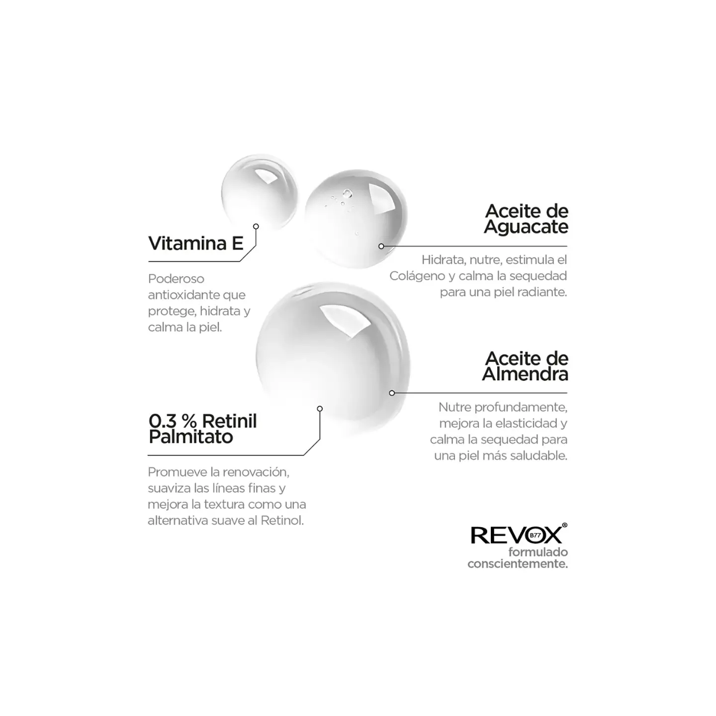 Revox Retinol Suero Regenerador Unificador - Retinol Serum Unifying Regenerator 30 Ml 3