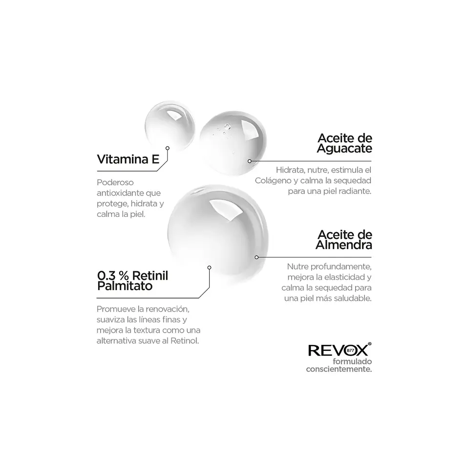 Revox Retinol Suero Regenerador Unificador - Retinol Serum Unifying Regenerator 30 Ml 3