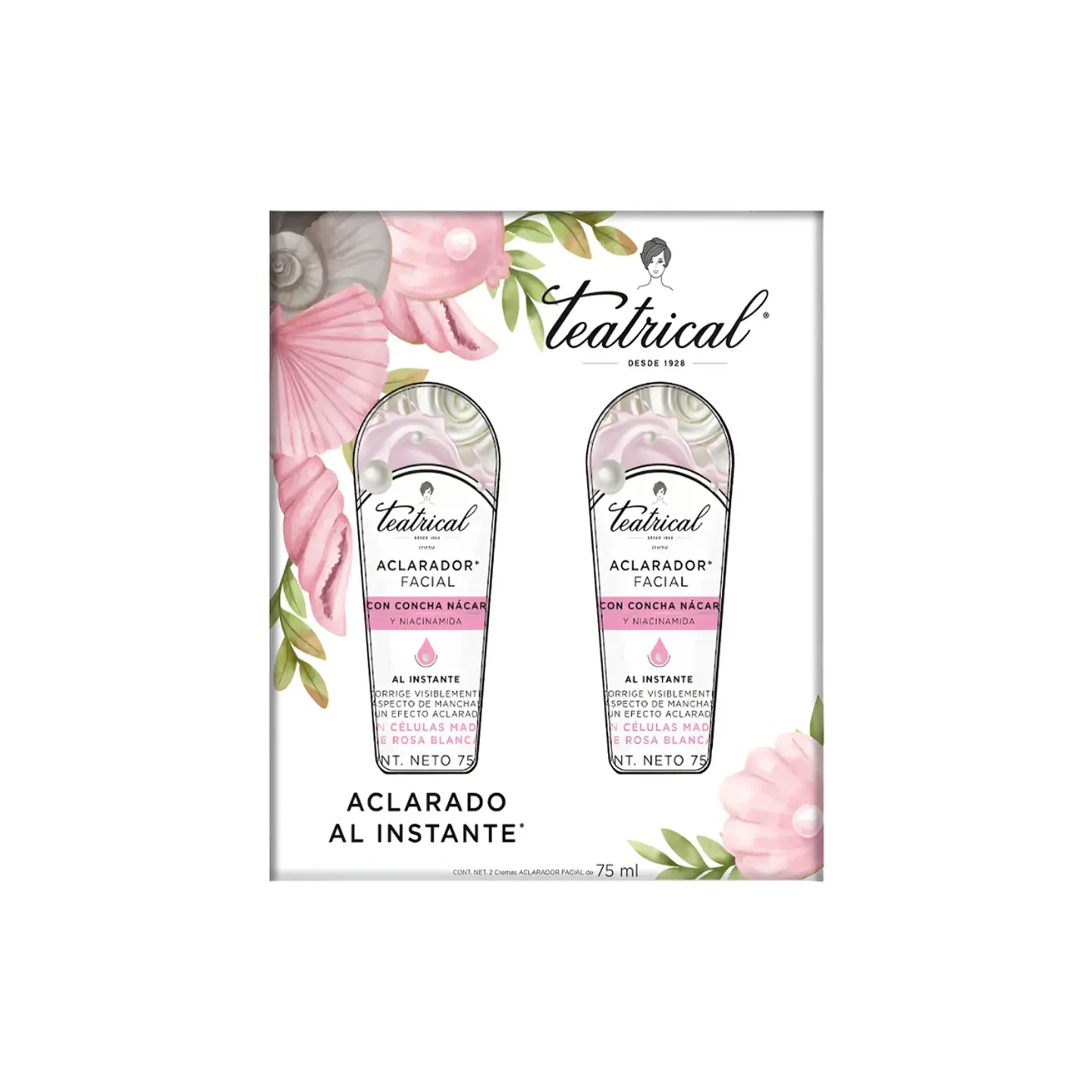 Crema Facial Aclarante Teatrical 75 ml 1