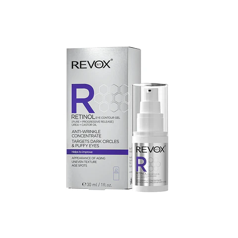 Revox Retinol Gel Antiarrugas Concentrado para Contorno de Ojos - Retinol Eye Gel Anti-Wrinkle Concentrate 30 Ml