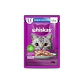 Alimento Húmedo Trocitos en salsa Whiskas sabor Sardina 85g - Miniatura 2