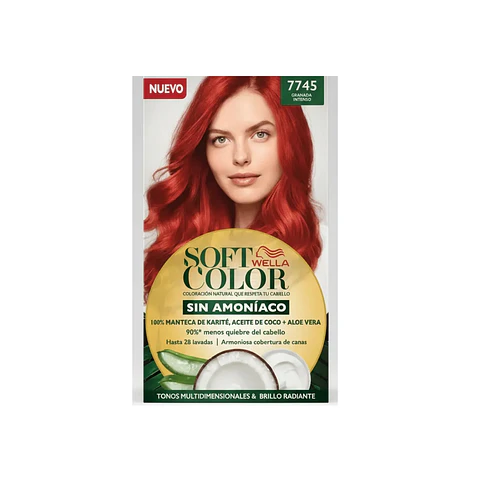 Pack 3 Tintura Wella Soft Tono 7745