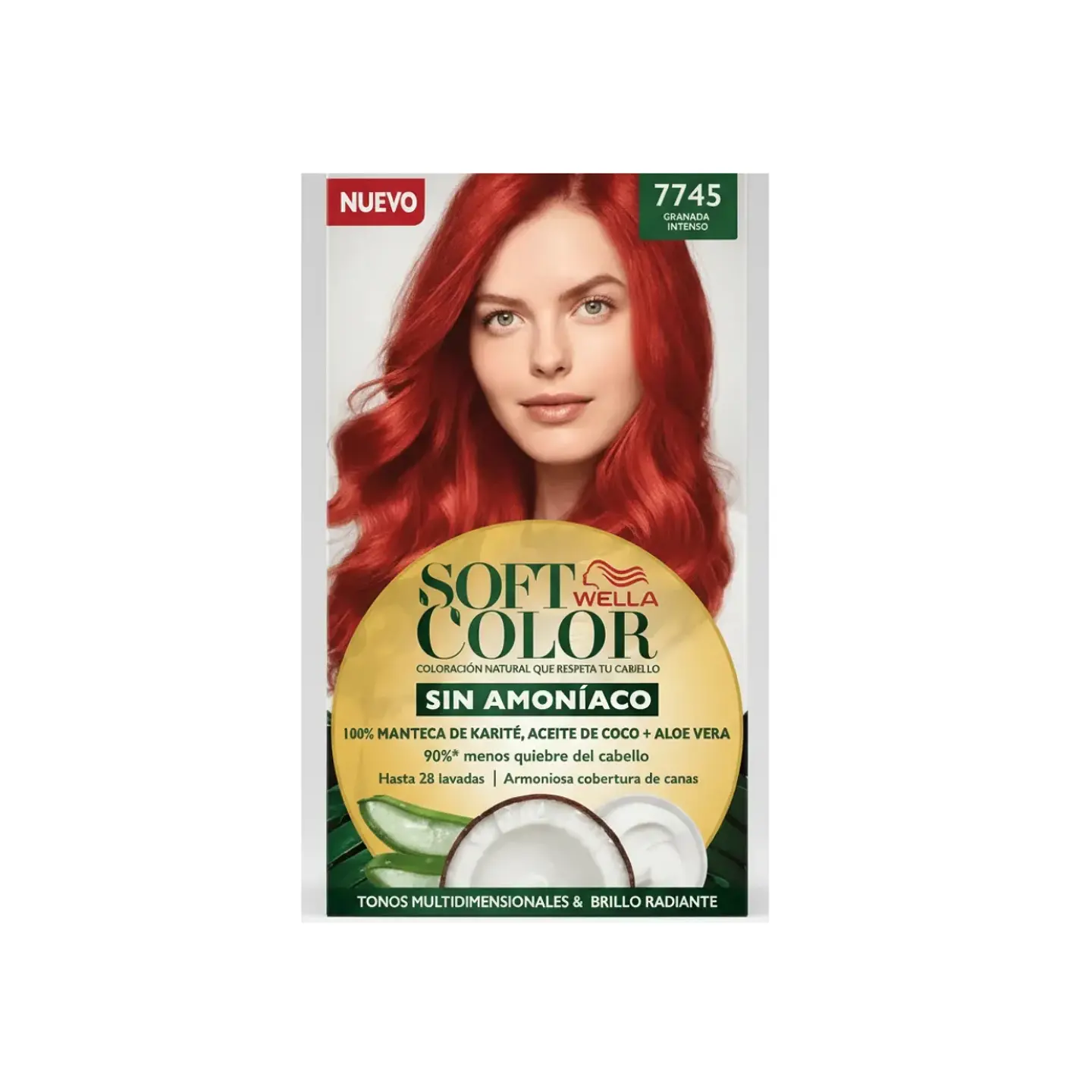 Pack 3 Tintura Wella Soft Tono 7745 1